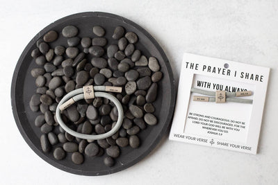 WITH YOU ALWAYS Cord Bracelet | Christian Jewelry |Scripture