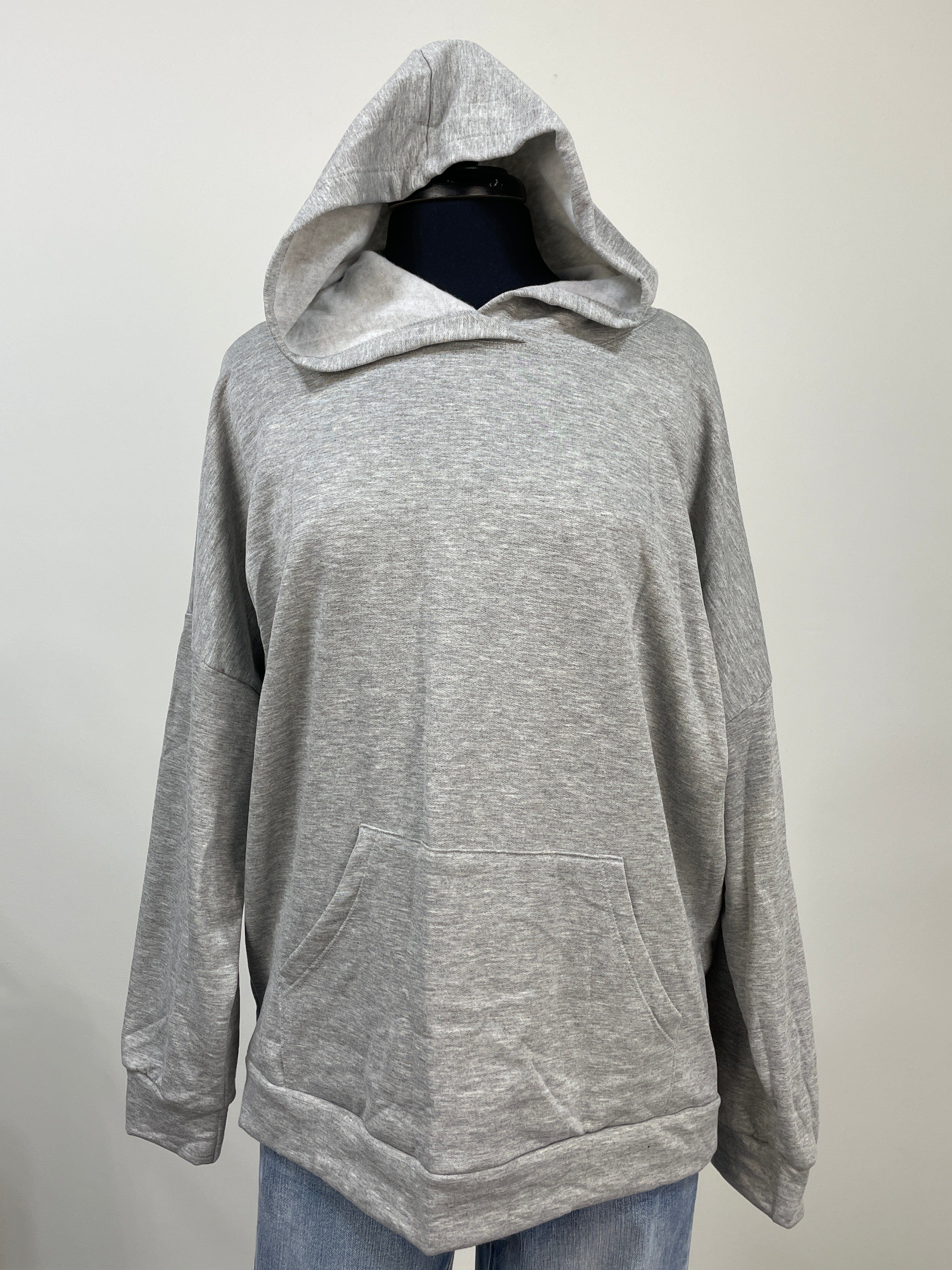 Grey Hooded Sweater