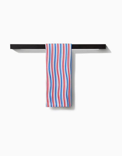 Geometry Bravery Tea Towel