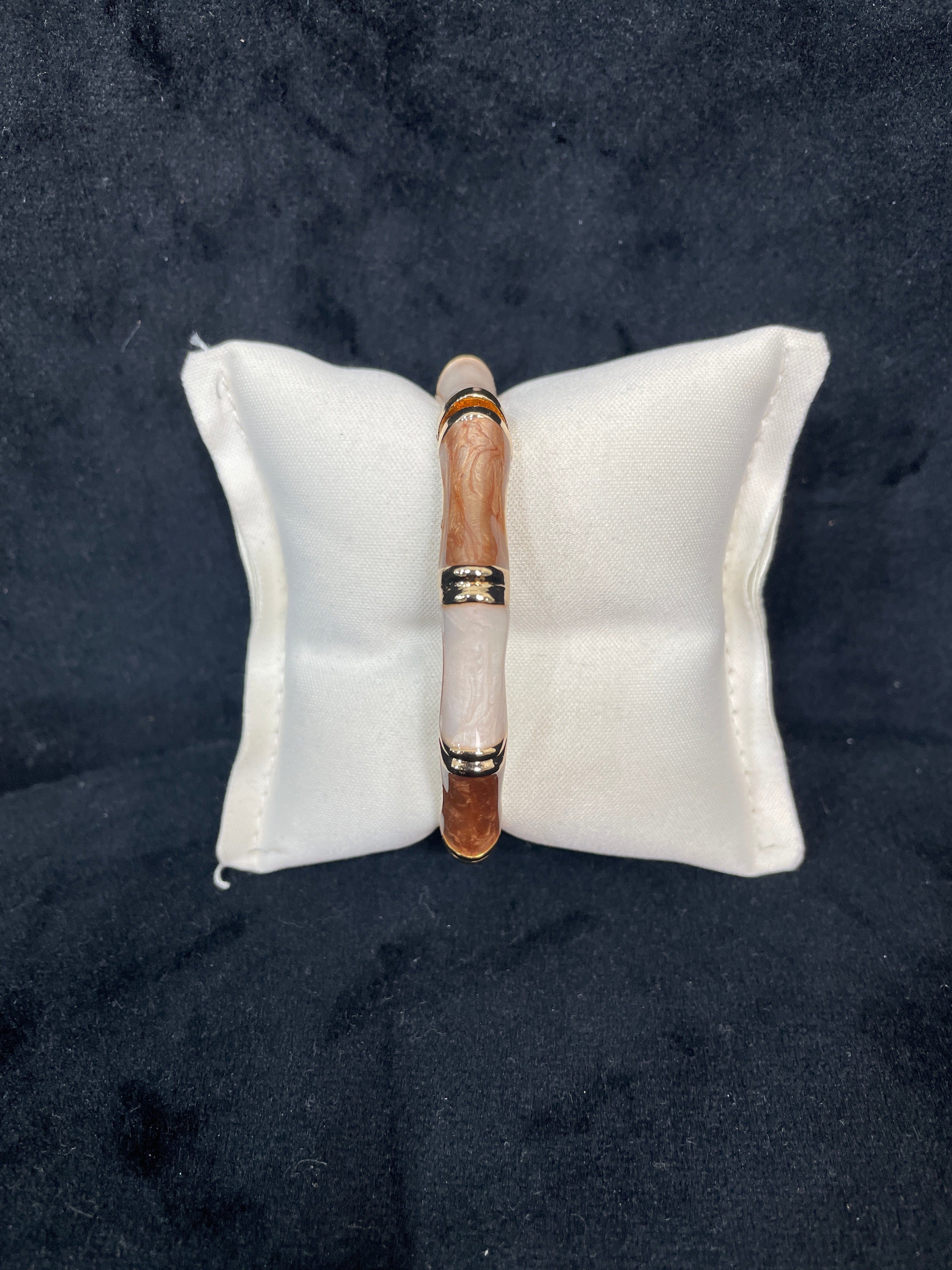 Taupe Mix Hinge Bracelet