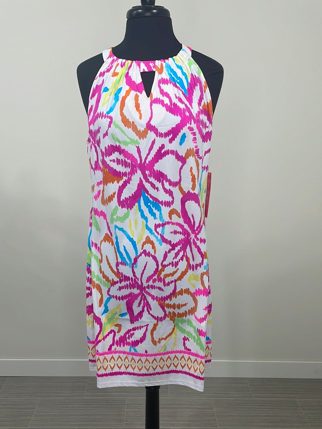 Hisbiscus Keyhole Lucy Dress