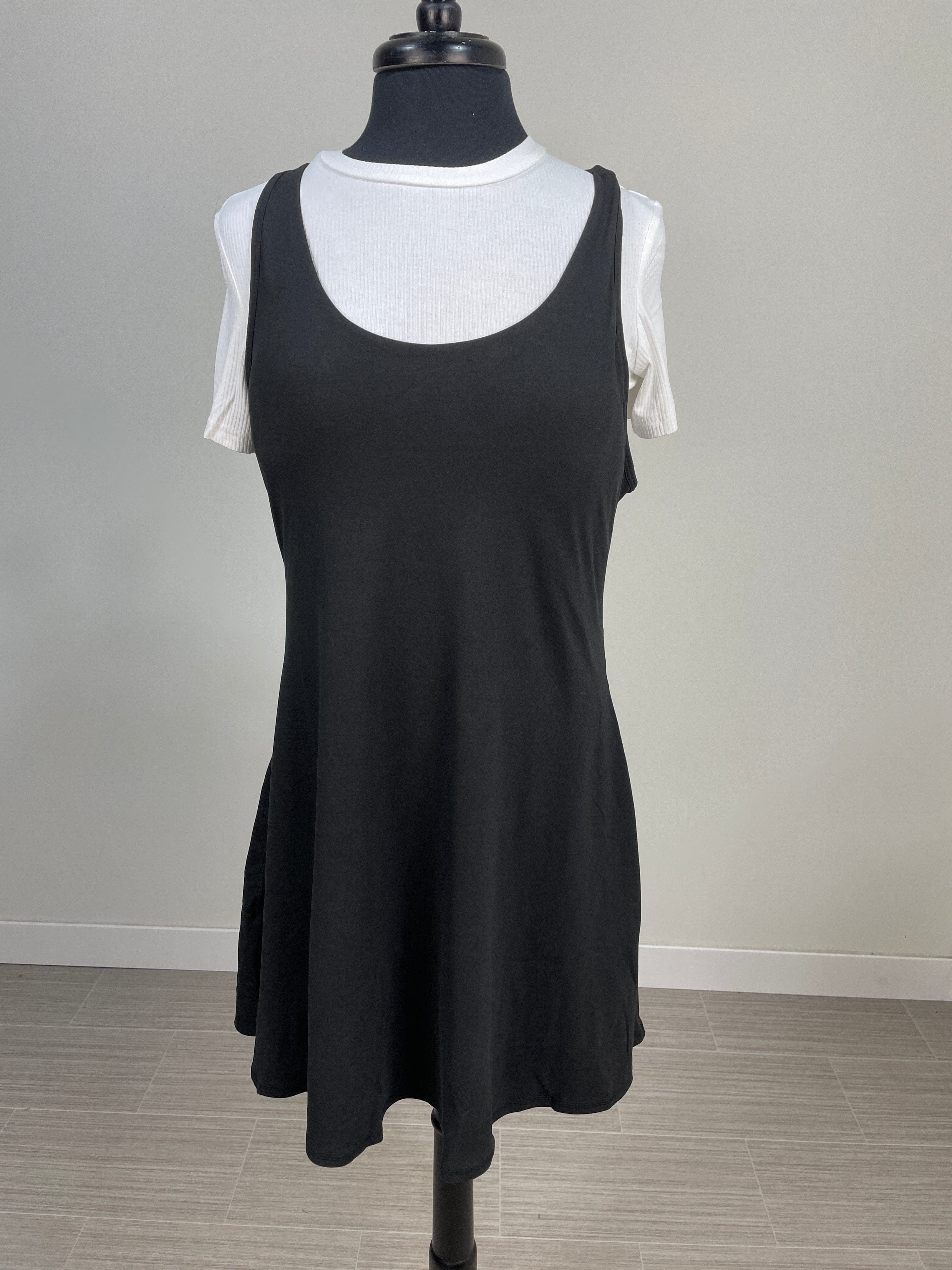 Black Yoga Fabric Romper