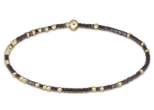Hope Unwritten Bracelet - Metallic Gunmetal