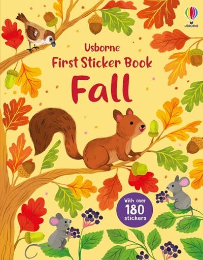 First Sticker Book Fall : Usborne
