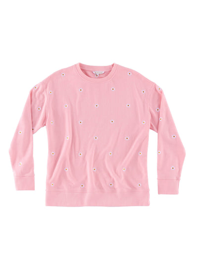 Pink Daisy Sweatshirt