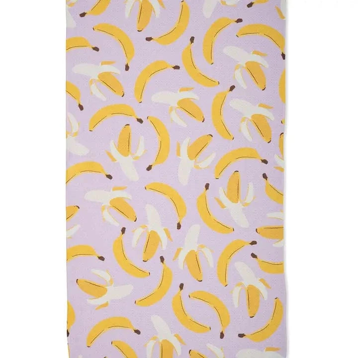 Geometry Sweet Banana Tea Towel