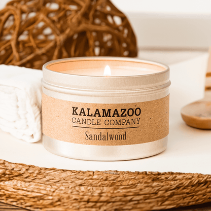 Sandalwood Candle 5oz Tin