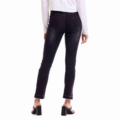 Black Nico Release Hem Jeans