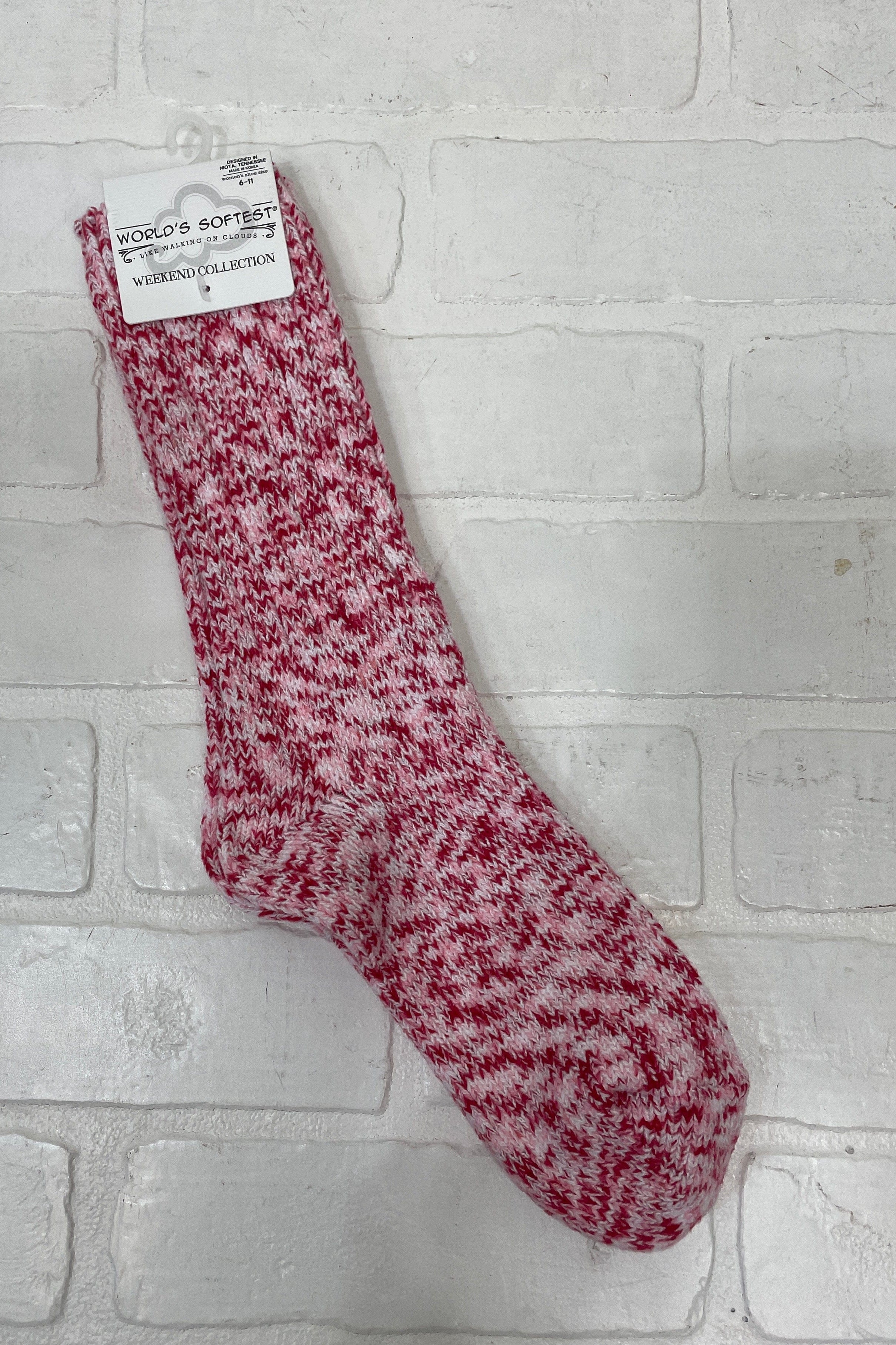 World's Softest Ragg Crew - Peppermint