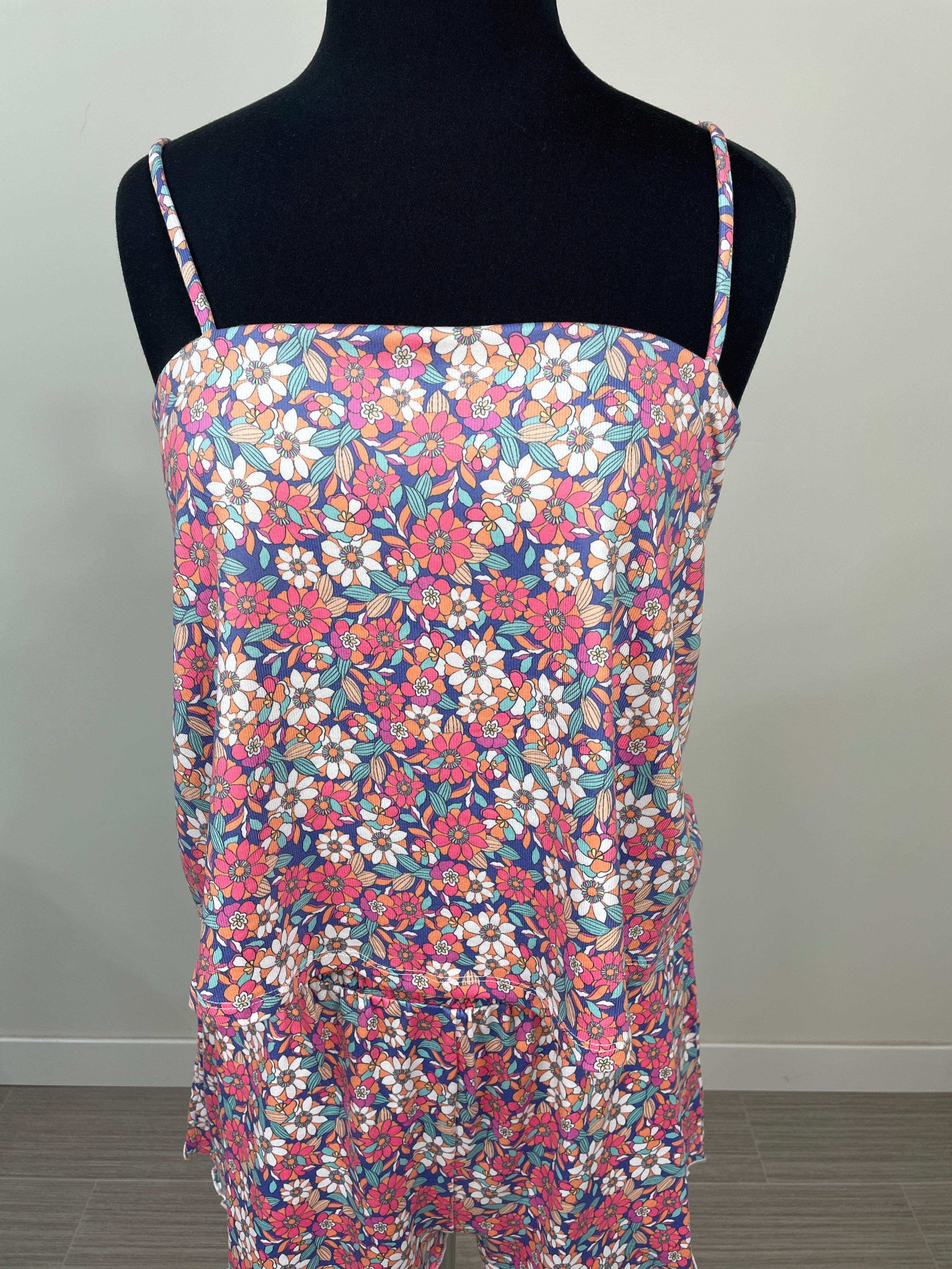 Tropical Floral Tank