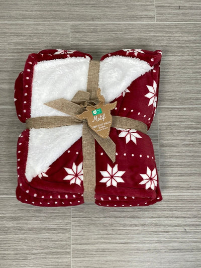 Christmas Star  Holiday Throw