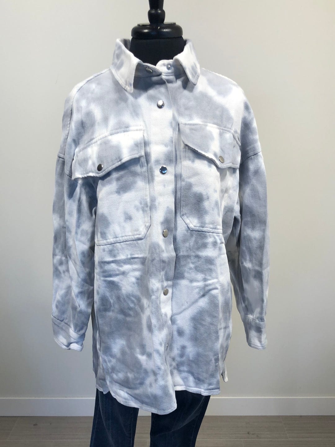 Tie Dye Denim Jacket