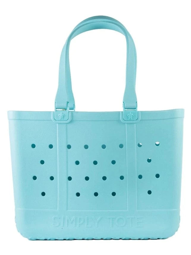 Aqua Simply Southern Large Waterproof Tote