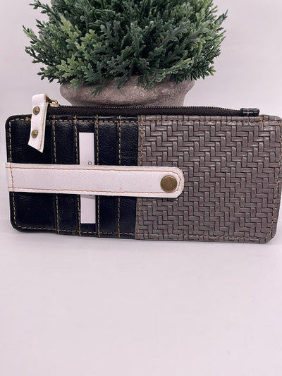 Gray Amy 5 Star Wallet W/ 5 CC Slots
