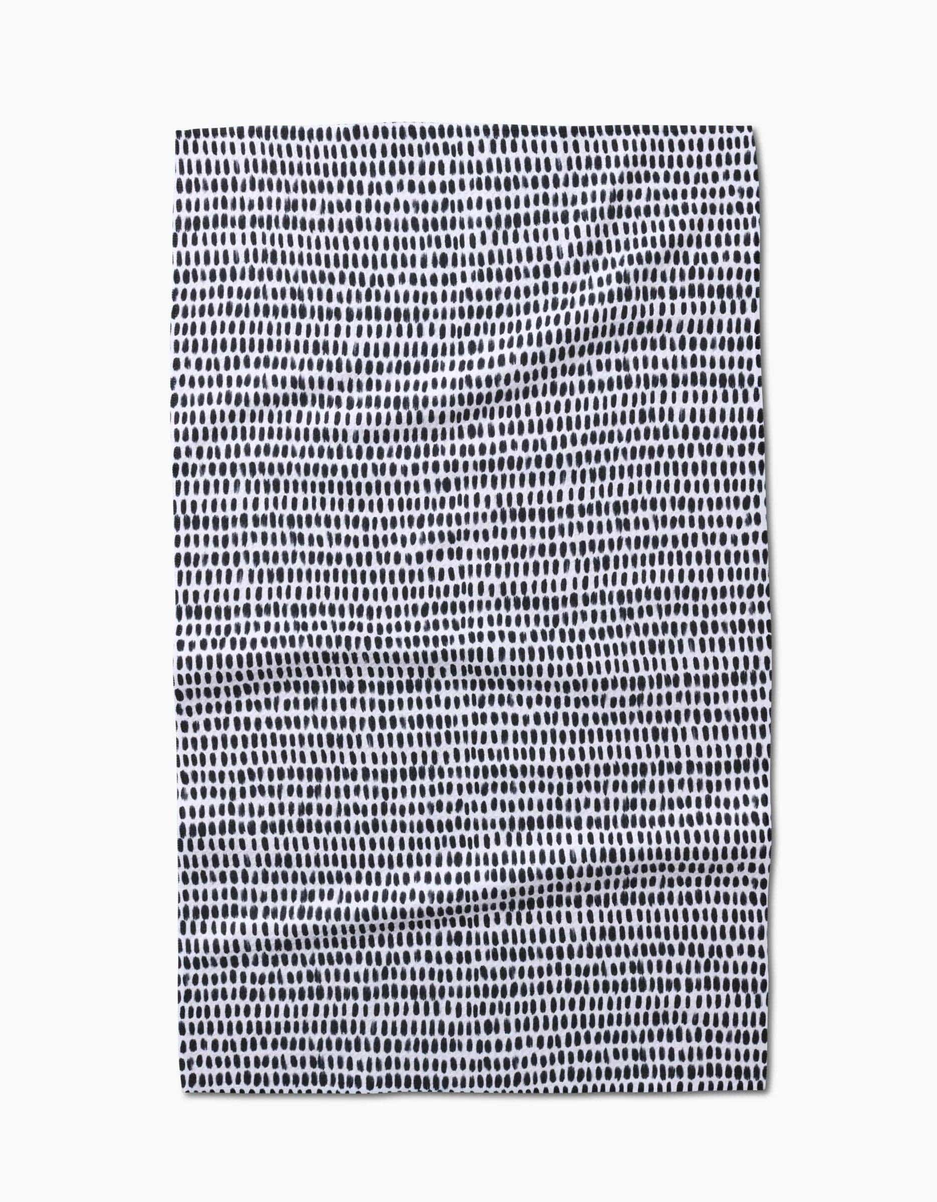 Geometry Dot Dot Dot Fresh Linen Tea Towel