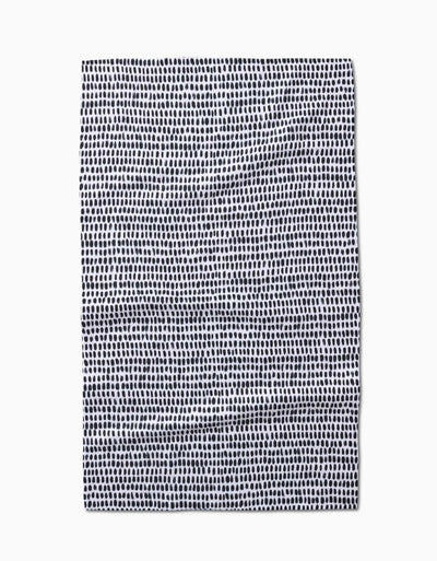 Geometry Dot Dot Dot Fresh Linen Tea Towel