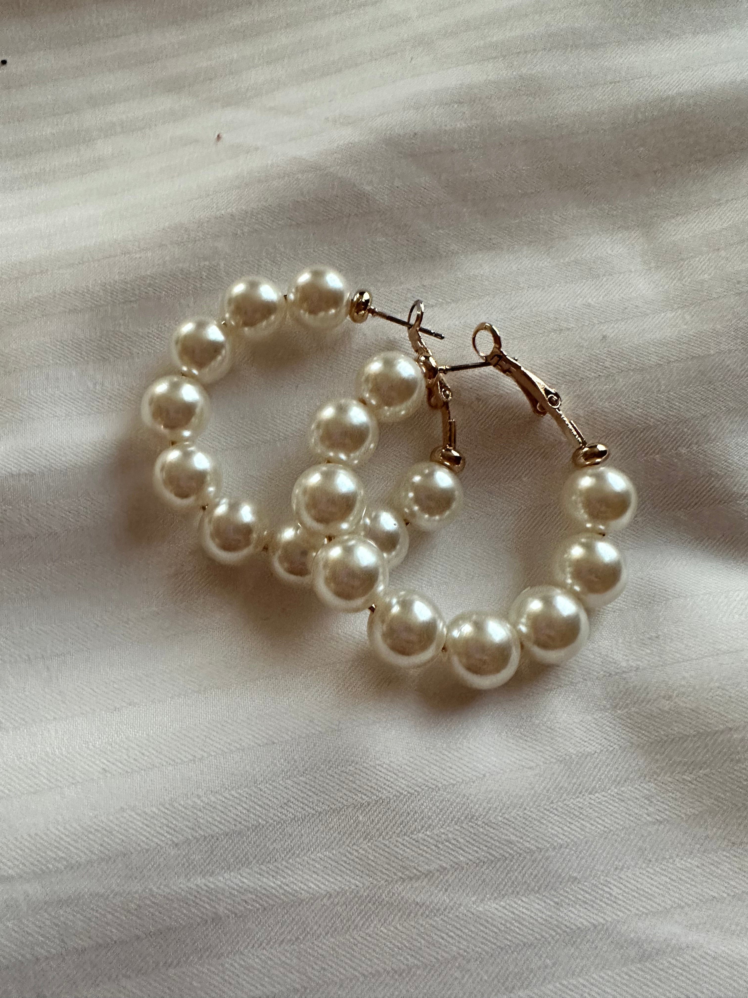 Pearls on Pearls Earring