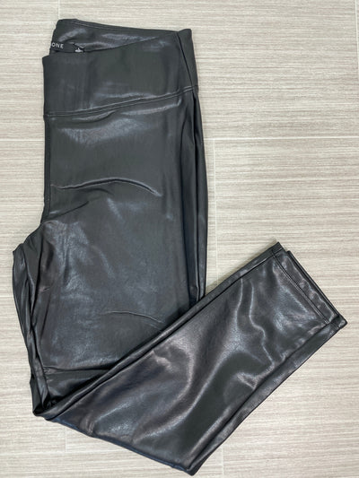 Black Faux Leather Skinny Pant