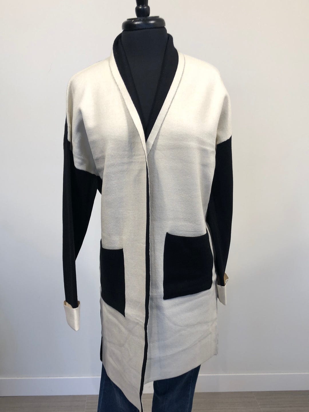 Black & Chai Tea Softest Cardigan