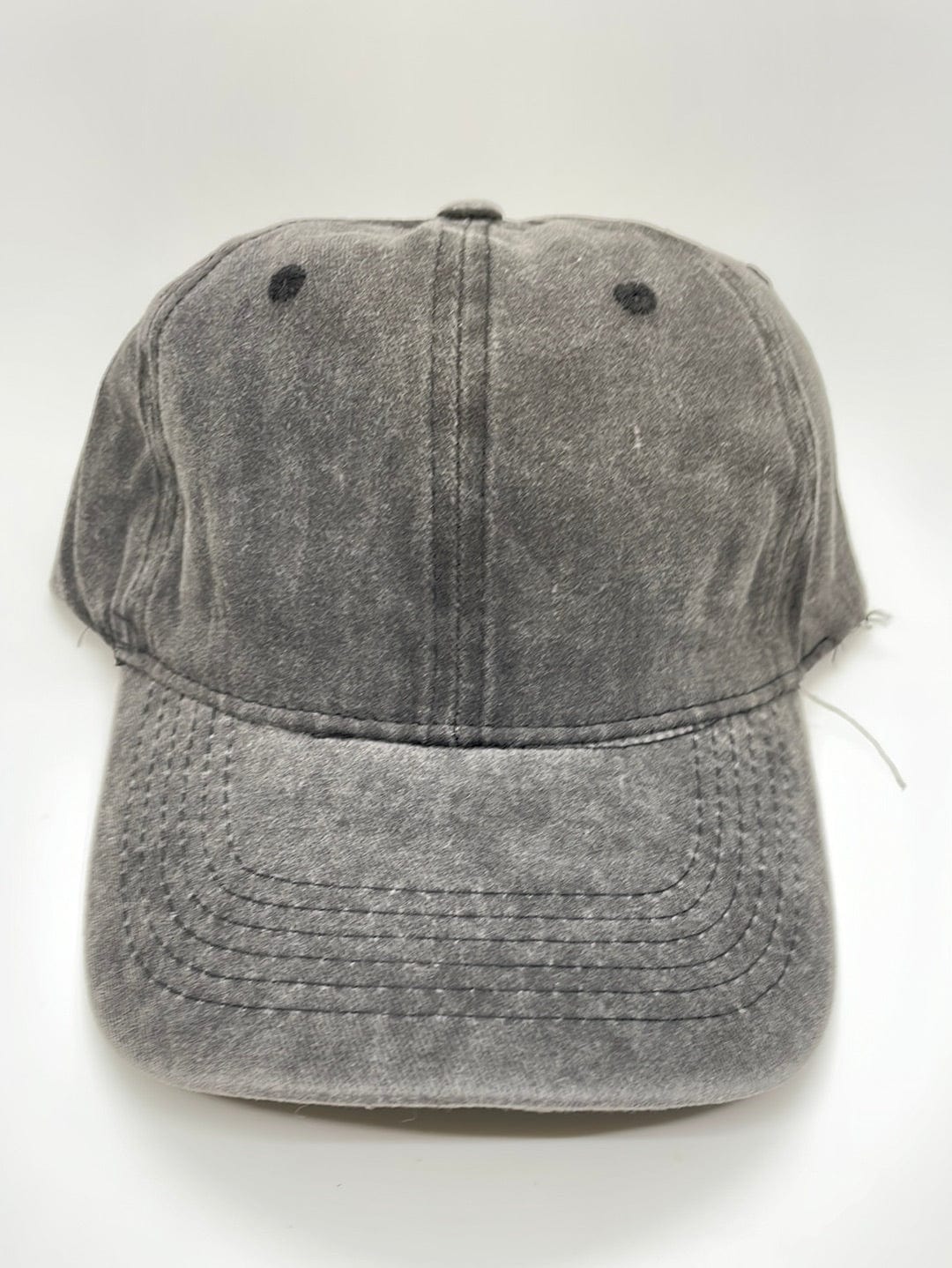 Black Mineral Wash Ballcap