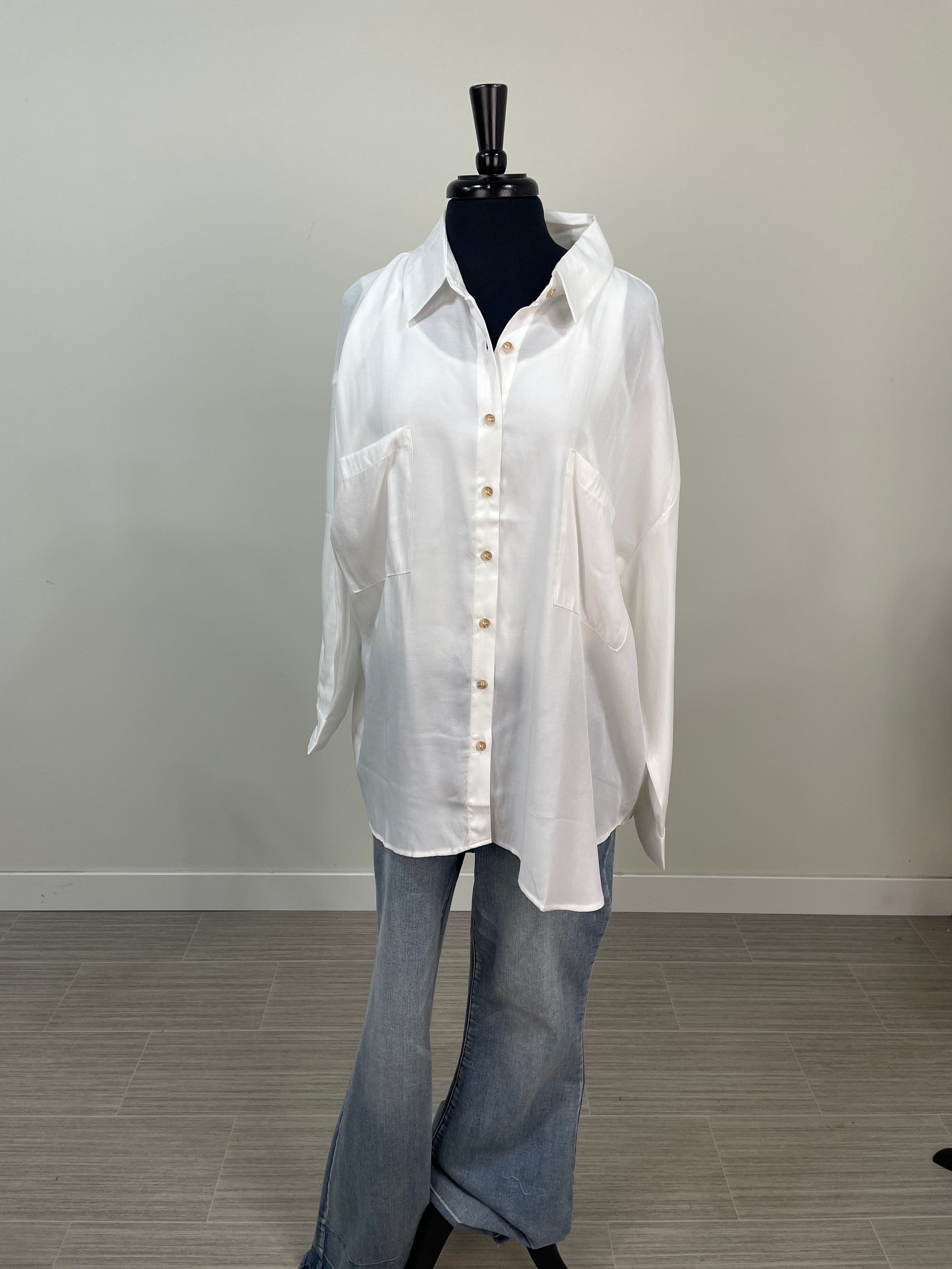 White Button Down Shirt