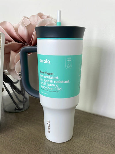 Cloudscape Owala Travel Tumbler 40oz
