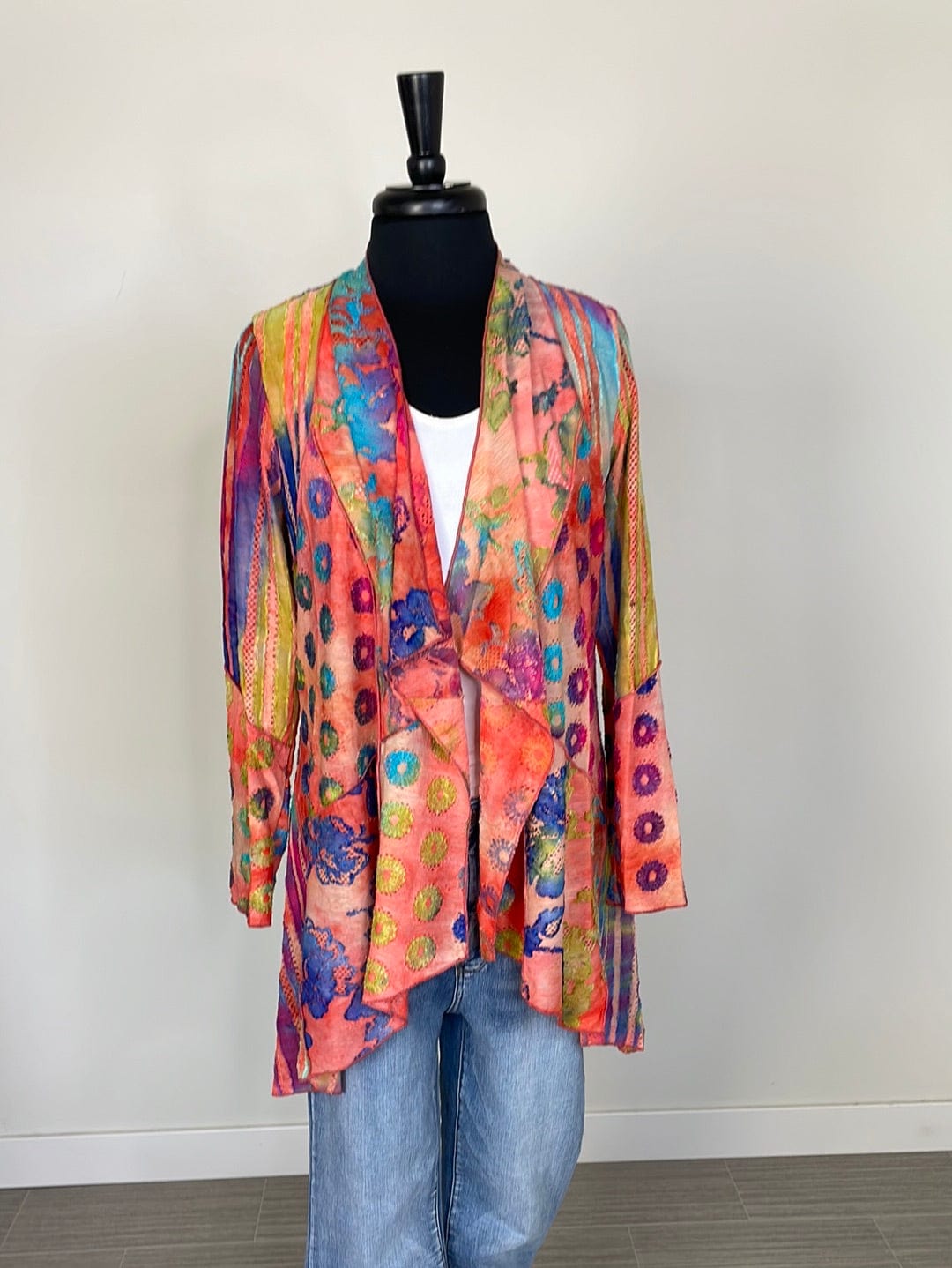 Orange Grand Canyon Cardigan