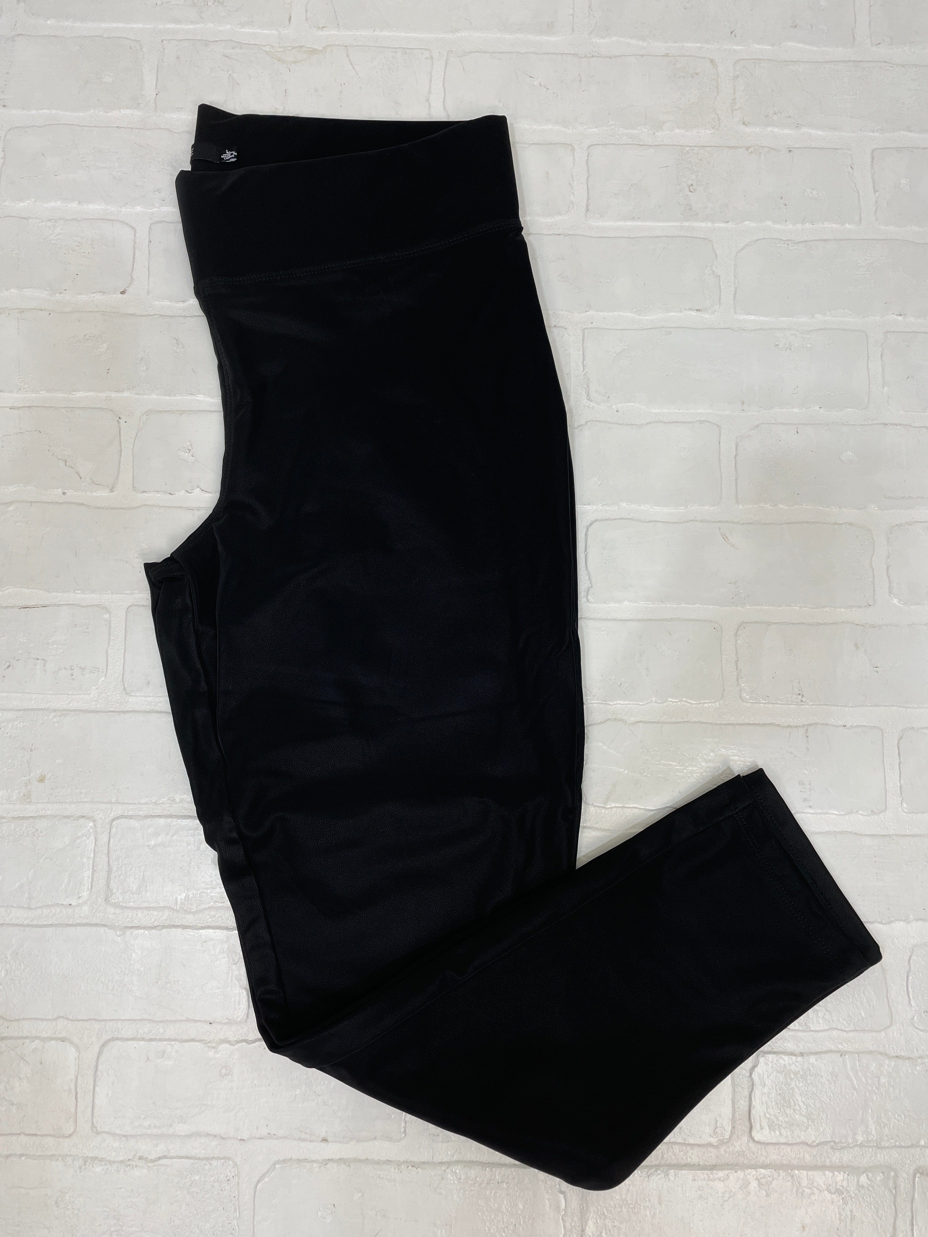 Black Silky Sheen Pant