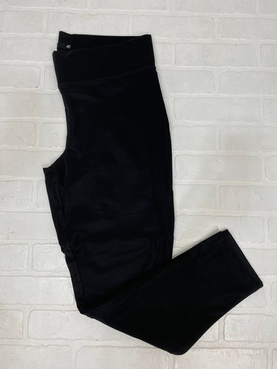 Black Silky Sheen Pant