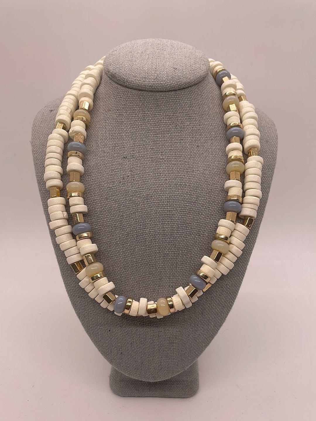 Ivory Beaded Necklace