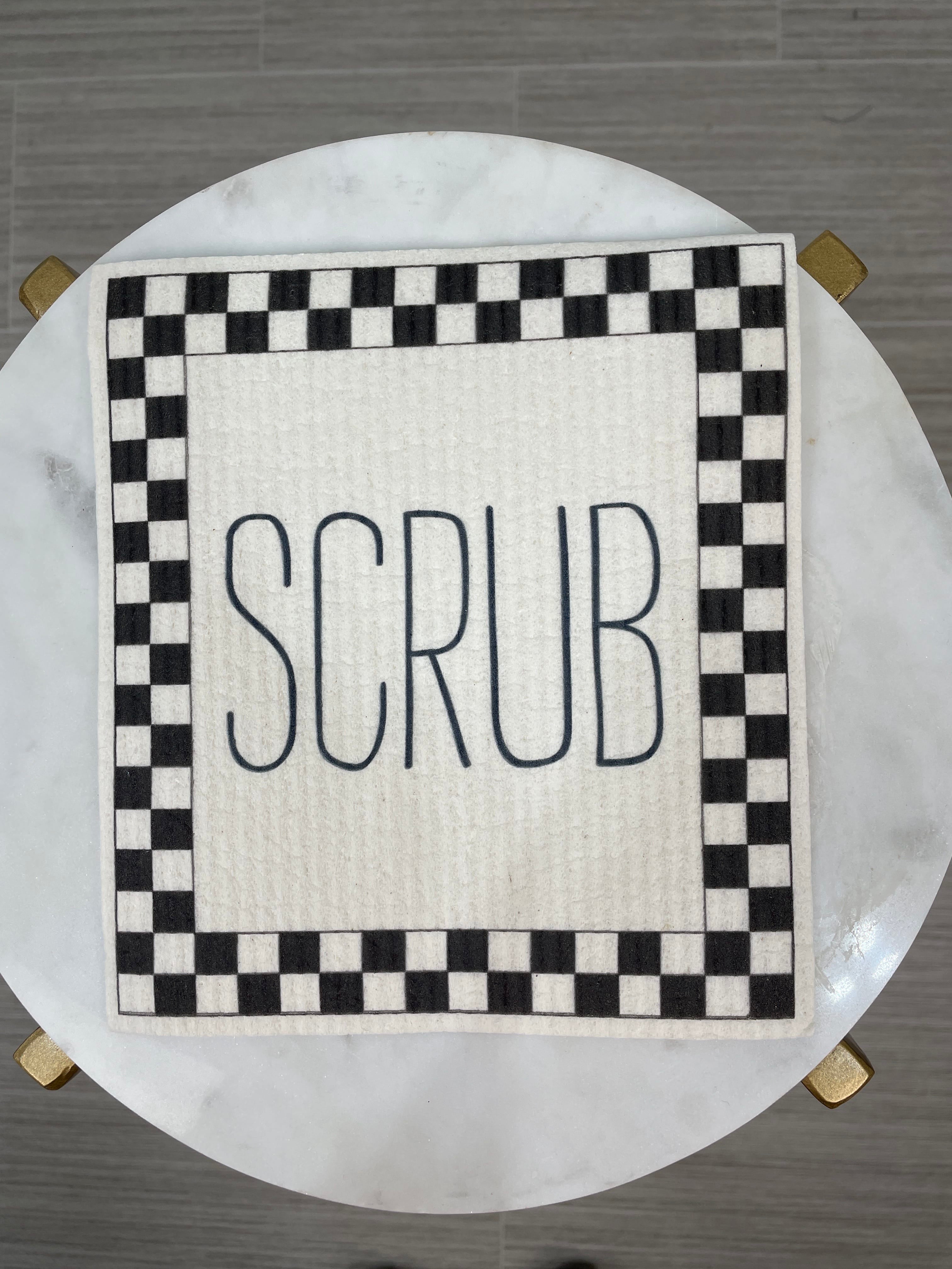 Scrub Reusable Sponge Cloth