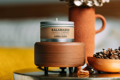 Golden Amber Candle 5oz Tin