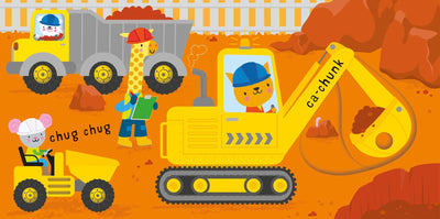 Slide And See Things That Go board book : Usborne