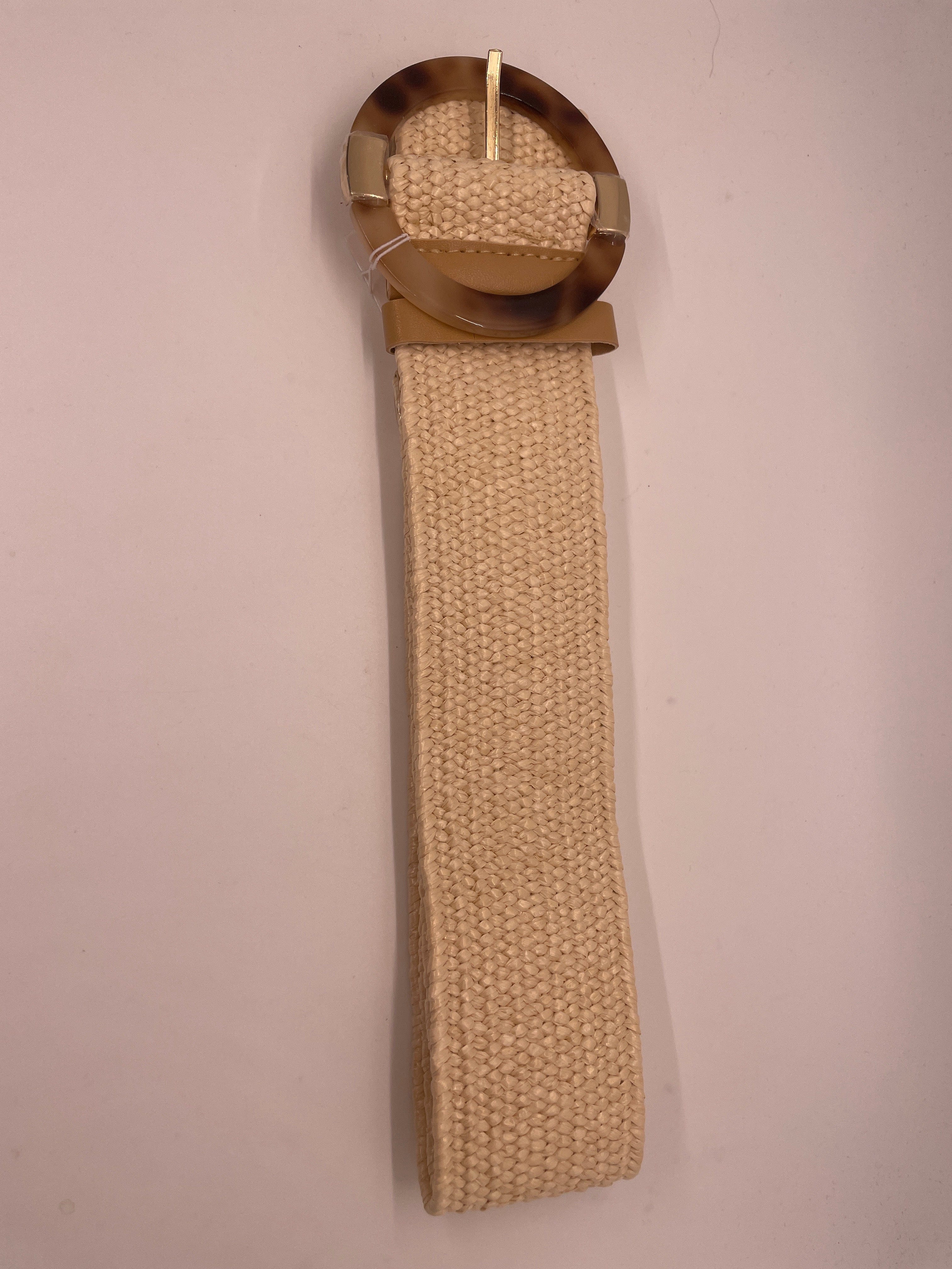 Ivory Woven Belt