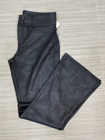 Black Silky Sheen Trouser Pant
