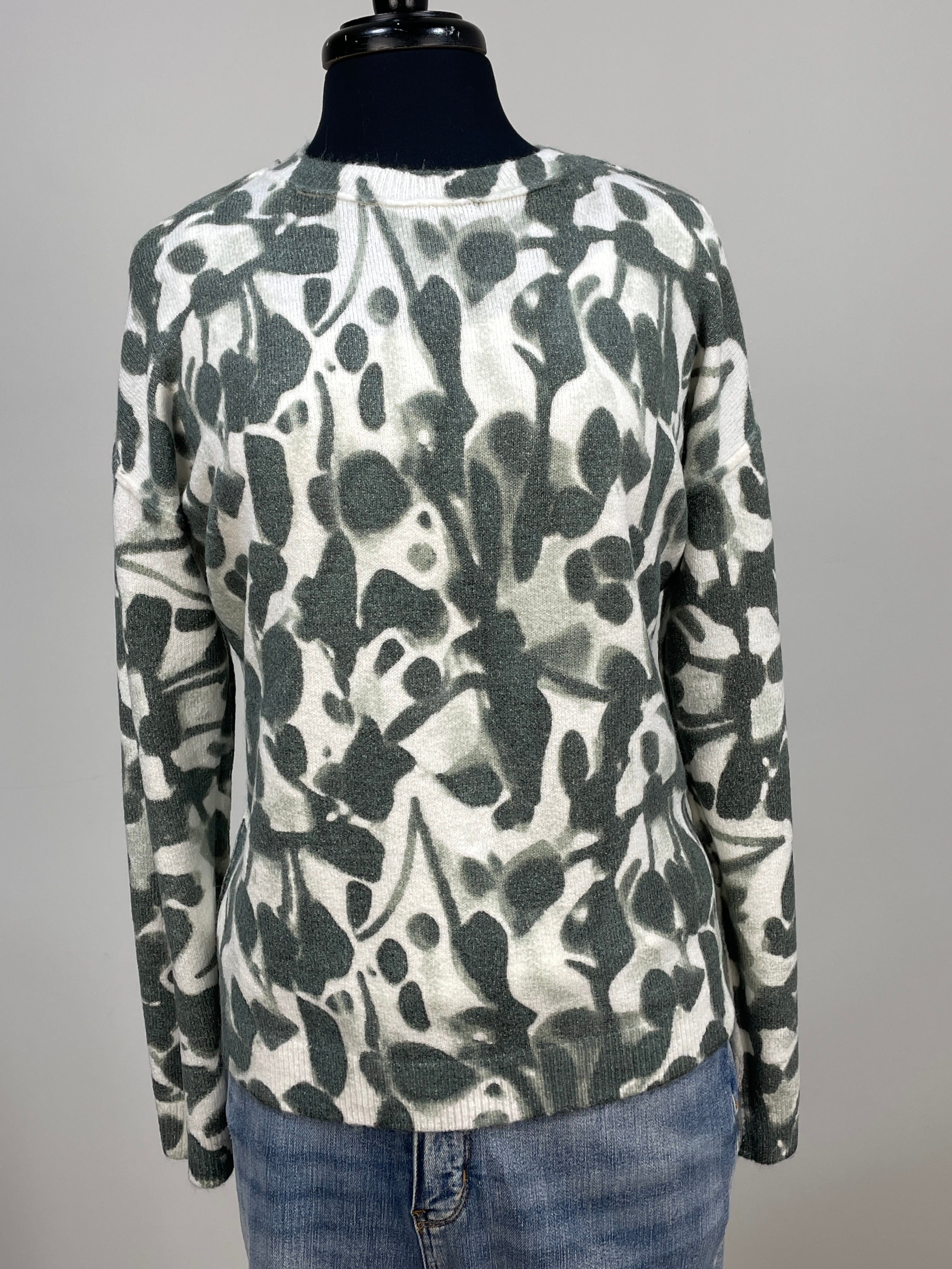 Spruce Smudge Reversible Sweater
