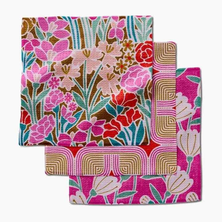 Geometry Clemmie Donna & Janae Dishcloth Set