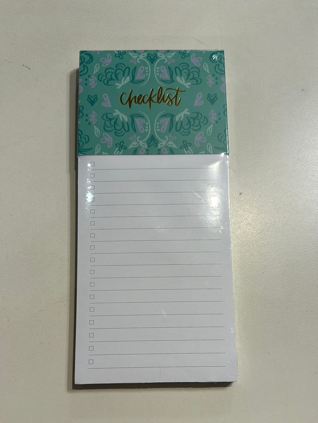 Checklist Magnetic Notepad