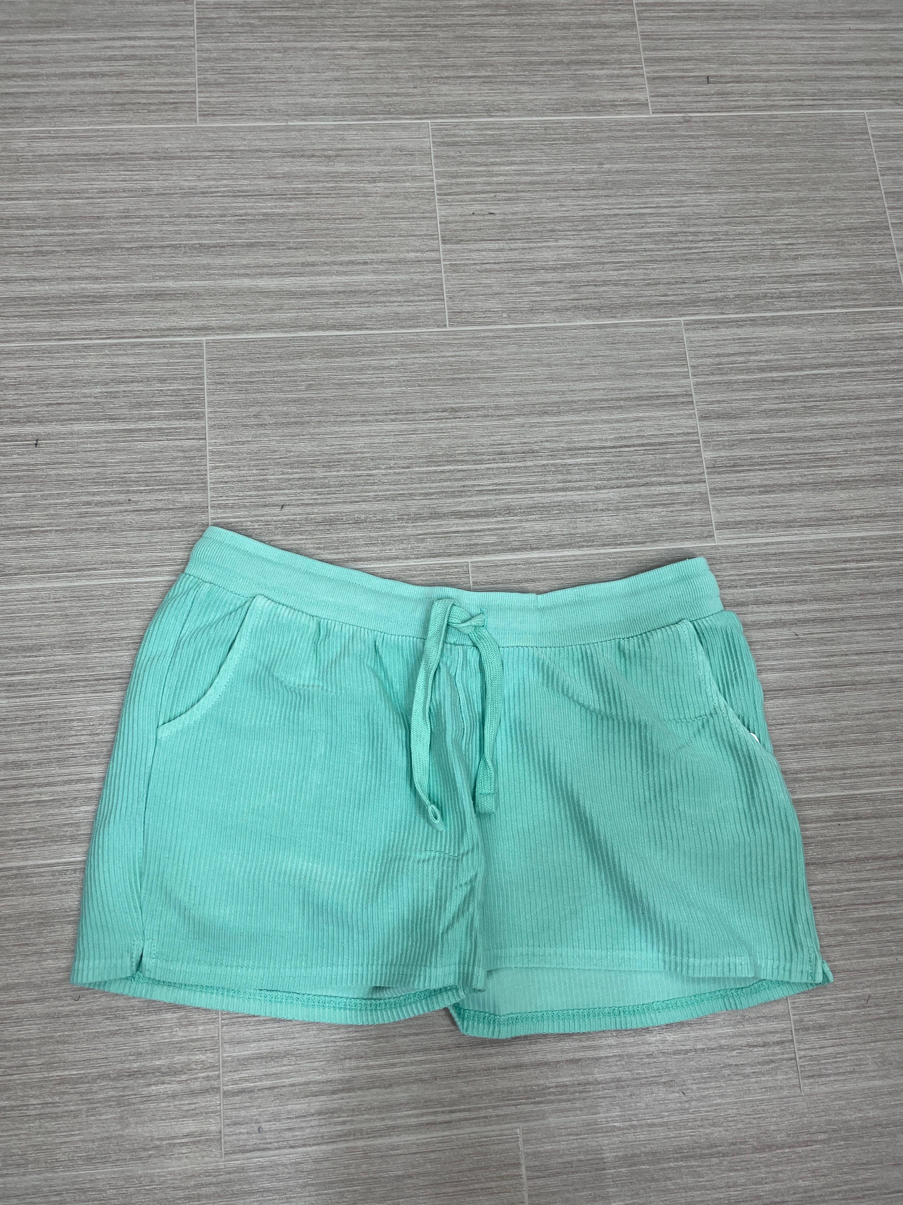 Sea Crystal Corduroy Shorts