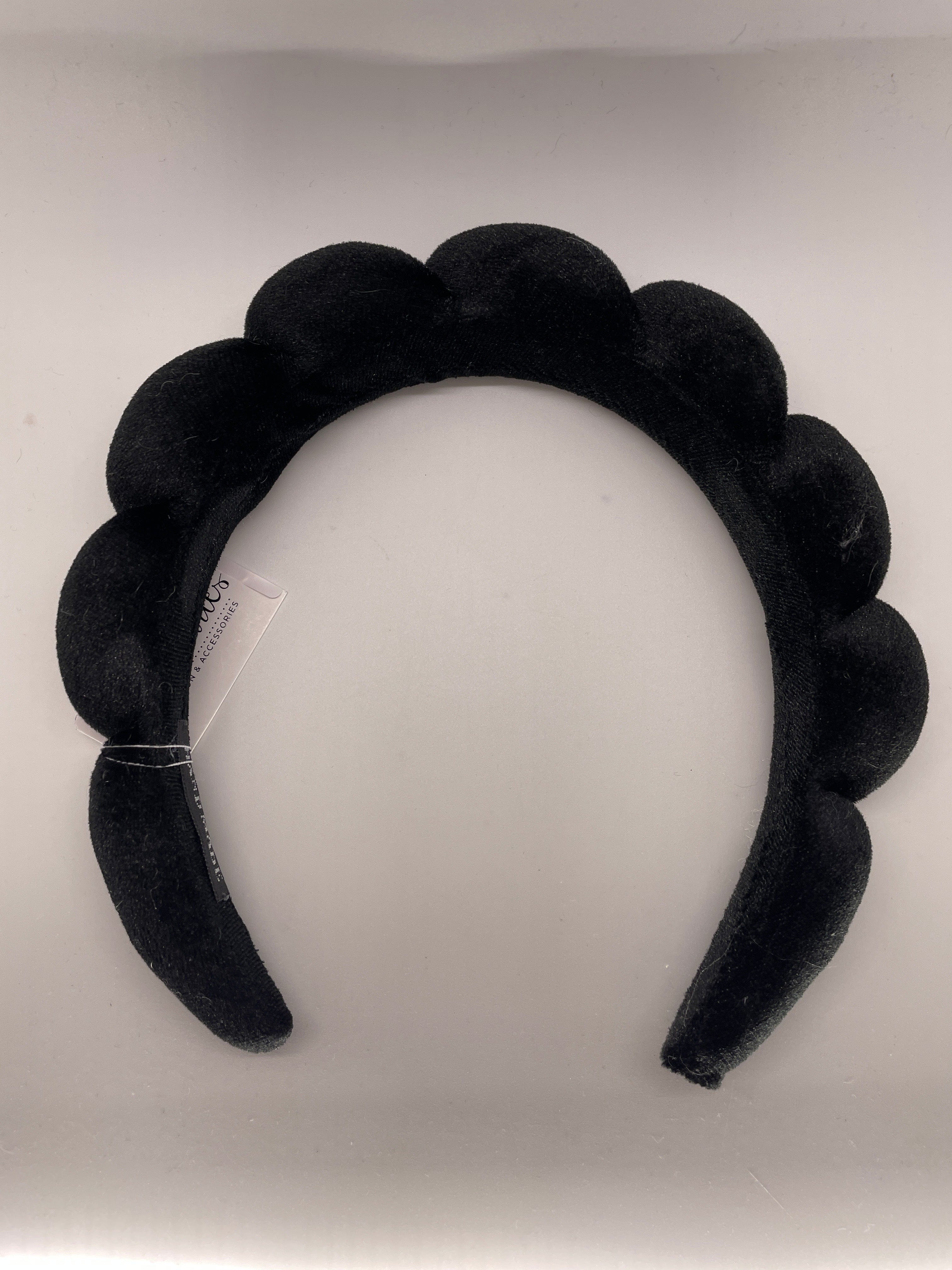 Black Velvet Spa Headband