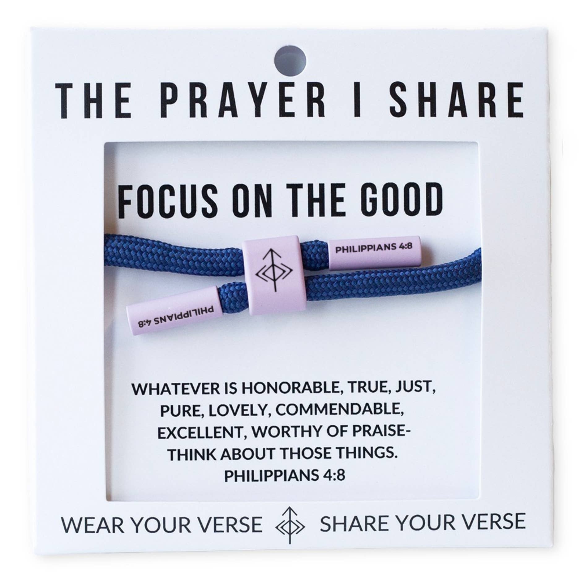 FOCUS ON THE GOOD Cord Bracelet | Christian Athletes