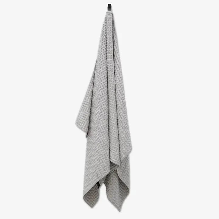 Geometry Stone Waffle Bath Towel