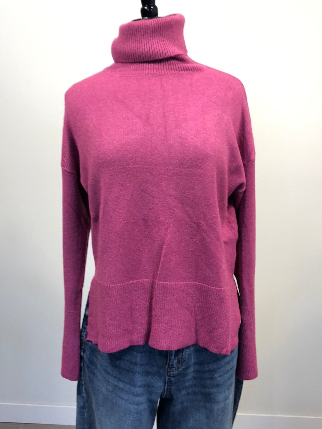 Heather Hibiscus Sweater