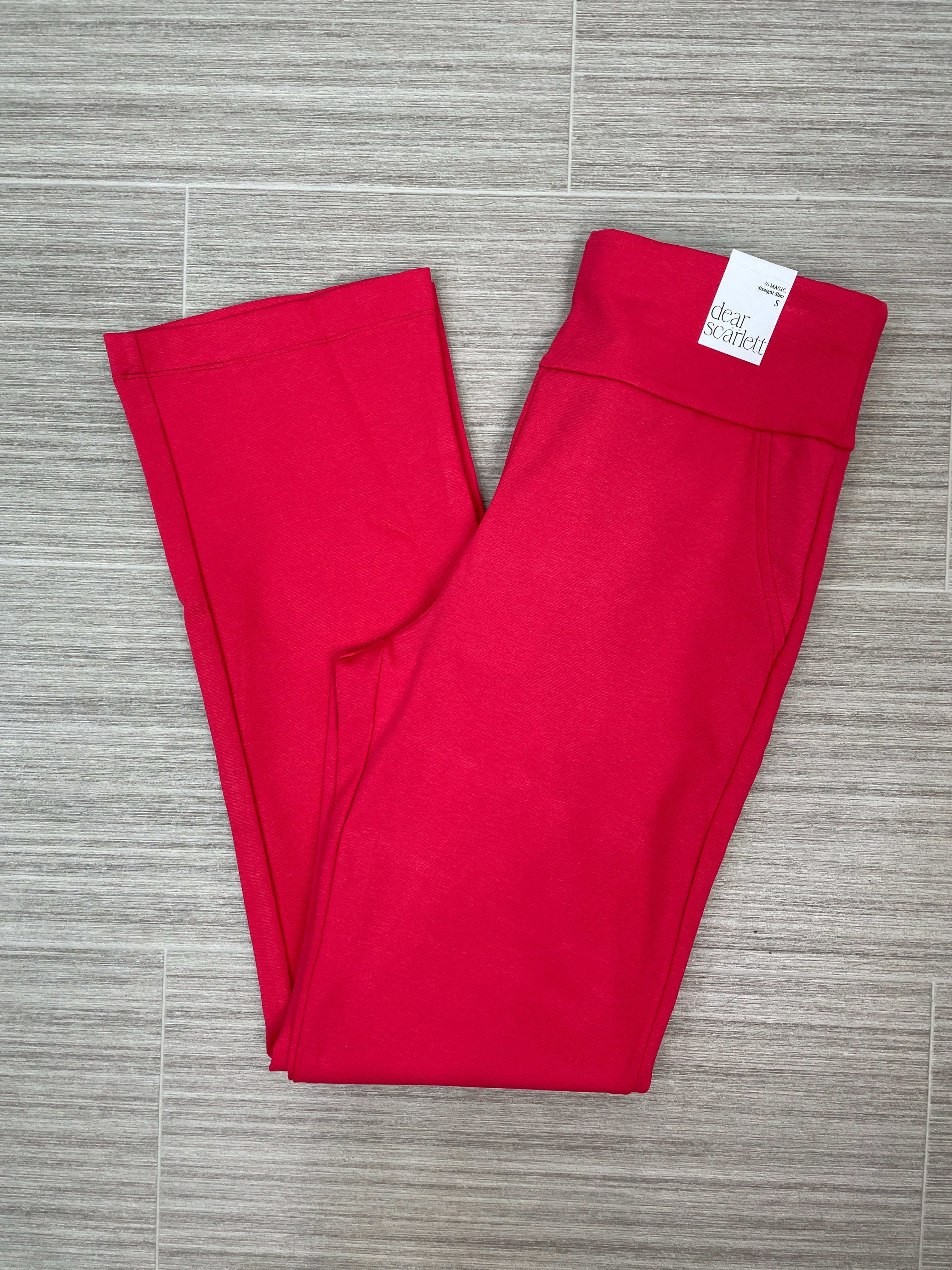 Dragon Fruit Straight Pant