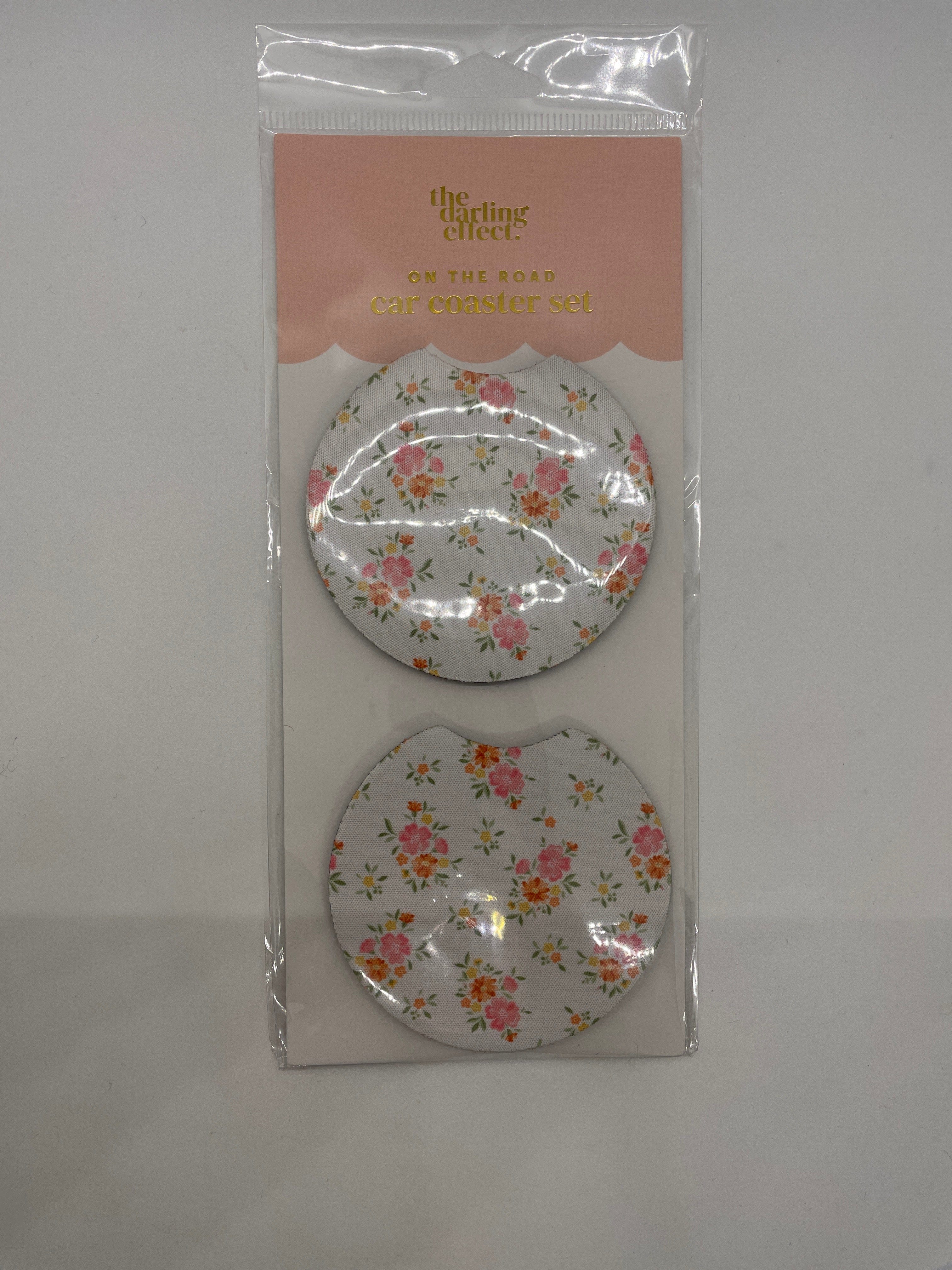 On The Road Car Coaster Set - Endless Daydream Cream