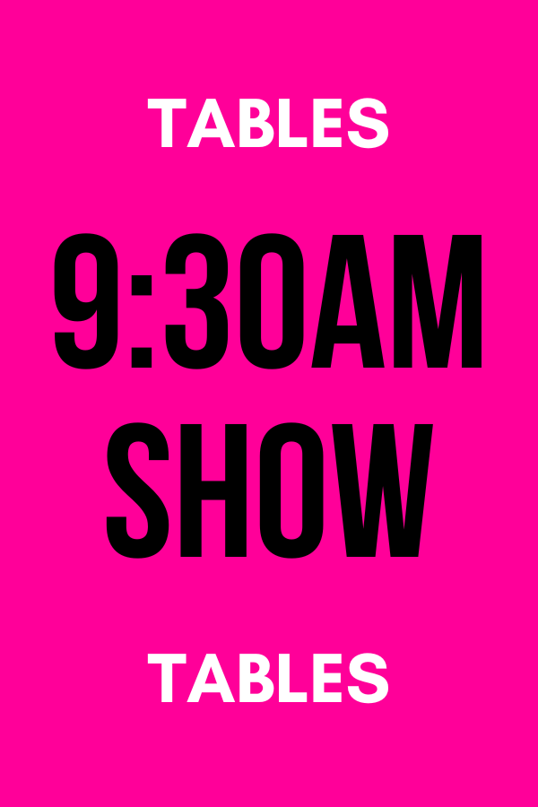 Spring Fashion Show 2026 9:30 AM SHOW - Full Table Sales
