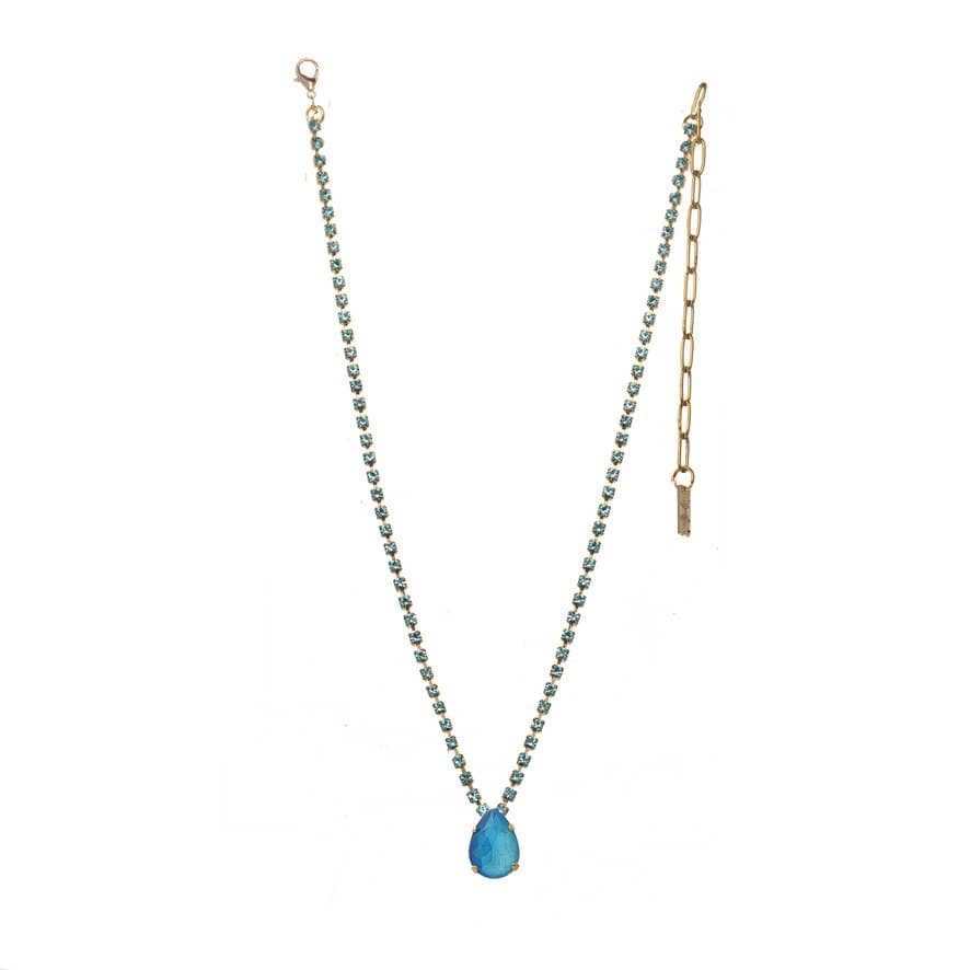 Milli Necklace in Electrics: Electric Blue