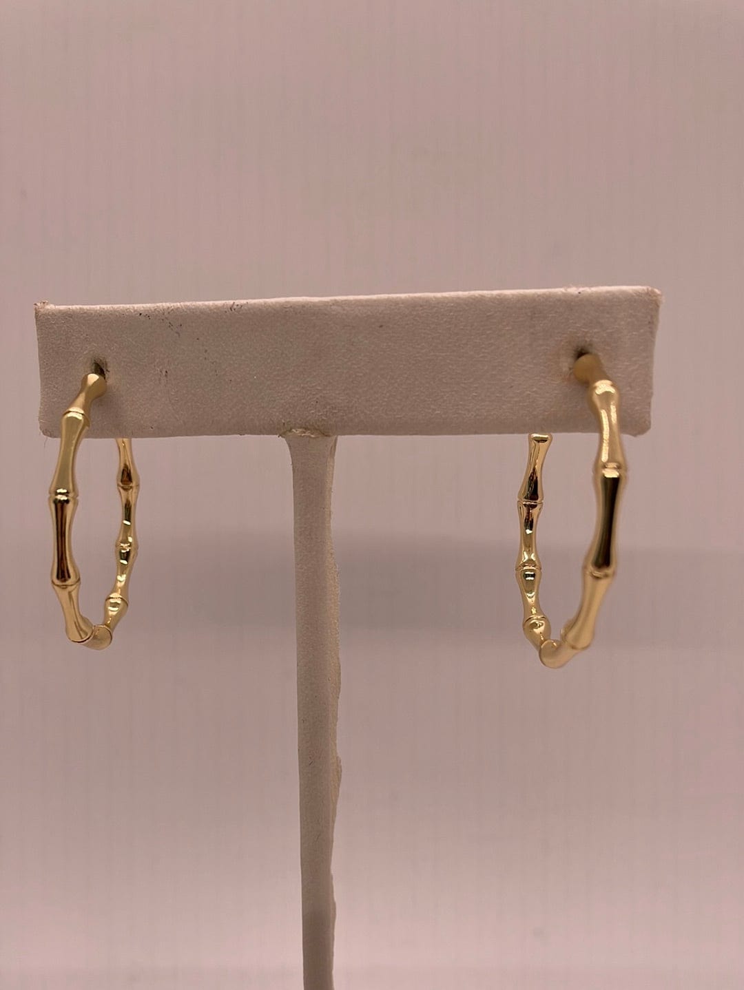 Gold Medium Bamboo Hoop