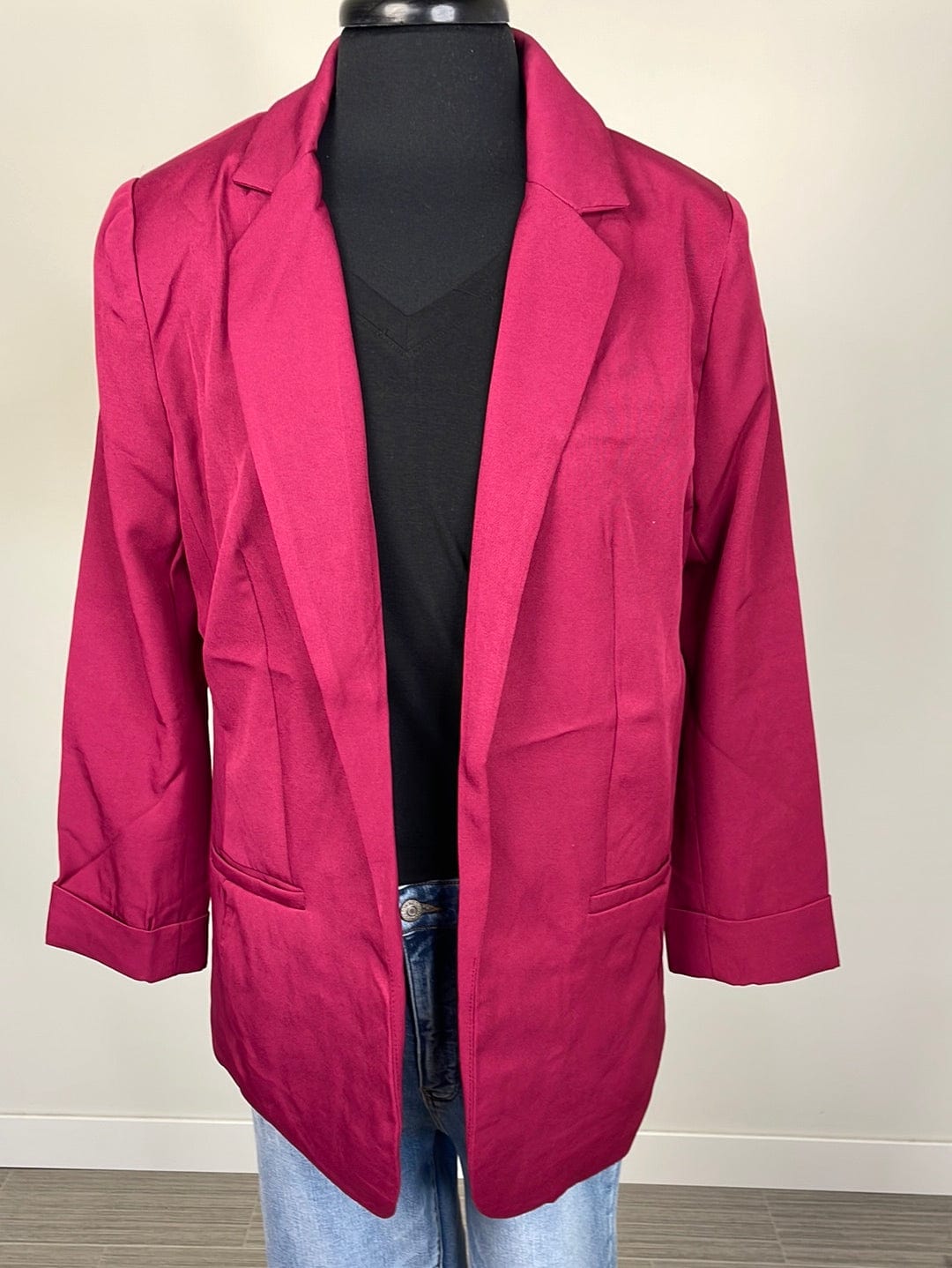 Cabernet Woven Classic Blazer