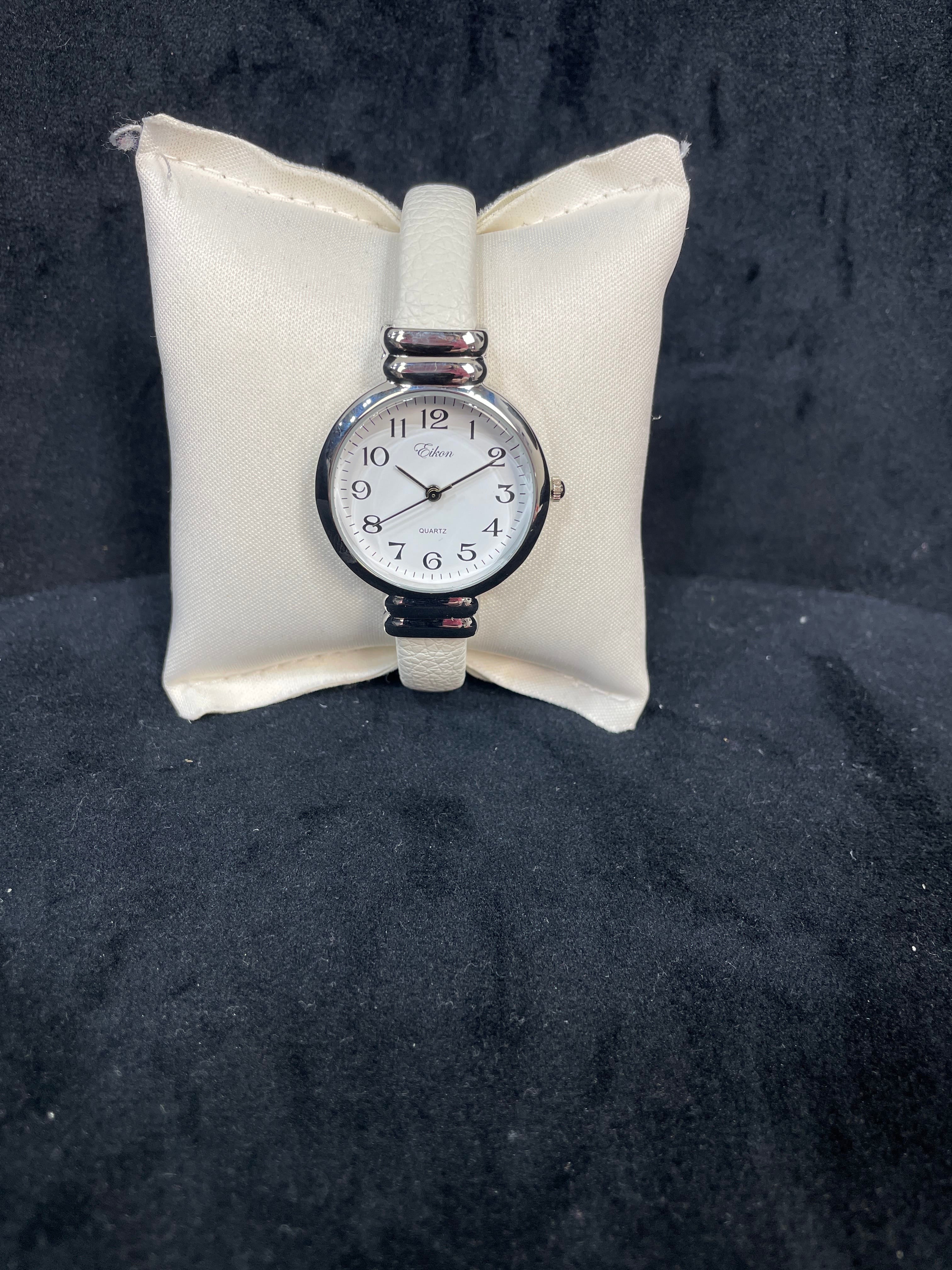 White Bangle Watch